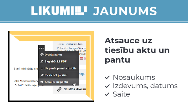 Likumi.lv - Latvijas Republikas Tiesību Akti